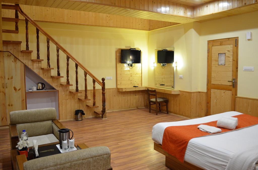 Gezellig Inn - Tree Hill Cottages & Kanyal Villas Manāli Екстериор снимка